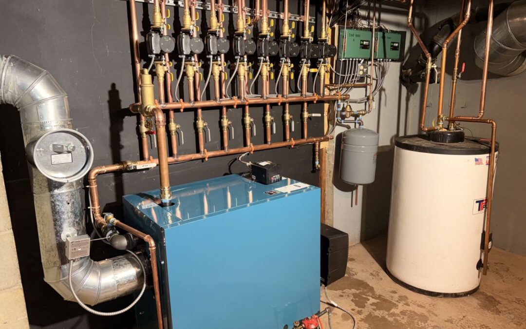 Burnham Boiler Installation | 8-Zone Hydronic Heating System